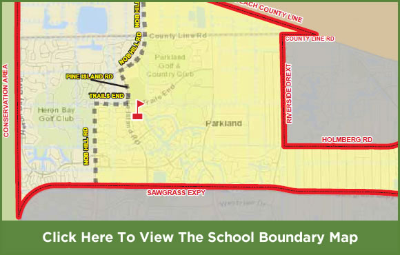 Park Trails Elementary - School Boundary Map